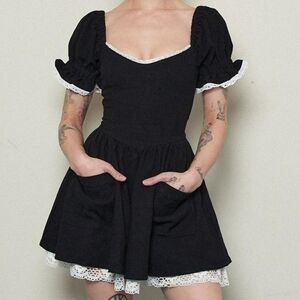 Fashion Brand Company The French Virgin Linen Mini Dress (Small, New)